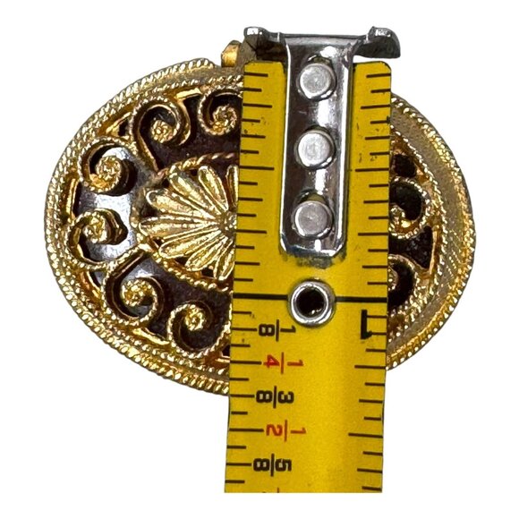 Vintage Max Factor Hypnotique Creme Perfume Compact Gold Tone Art Deco Makeup - Picture 6 of 9